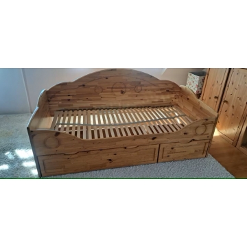 Postel 200x90cm s roštem...