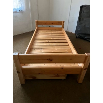 Postel jednolůžko 200x90 cm...