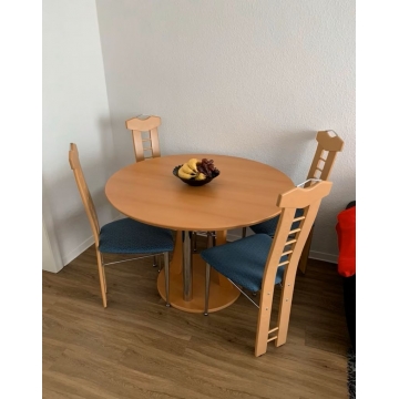 Stůl kulatý jídelní,...