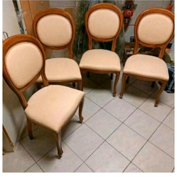 Židle 4 ks - ve stylu...